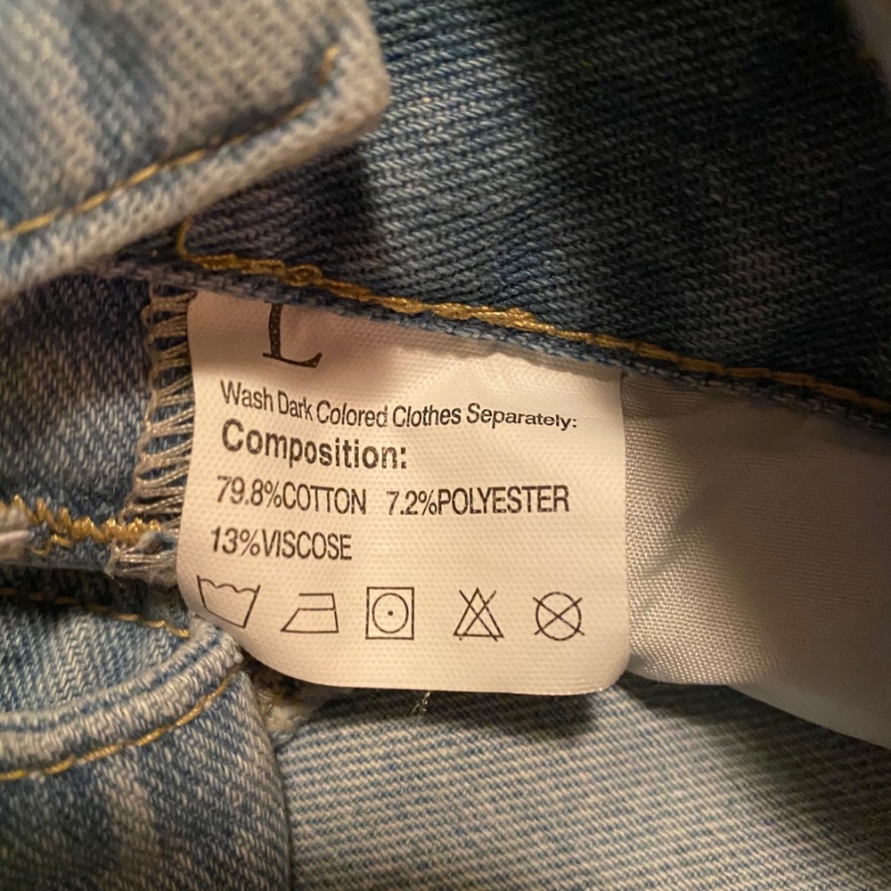 - Denim Overall Skirt - Picture 6 of 6